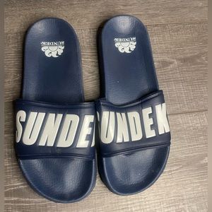 Sundek Mens Rubber Pool slides